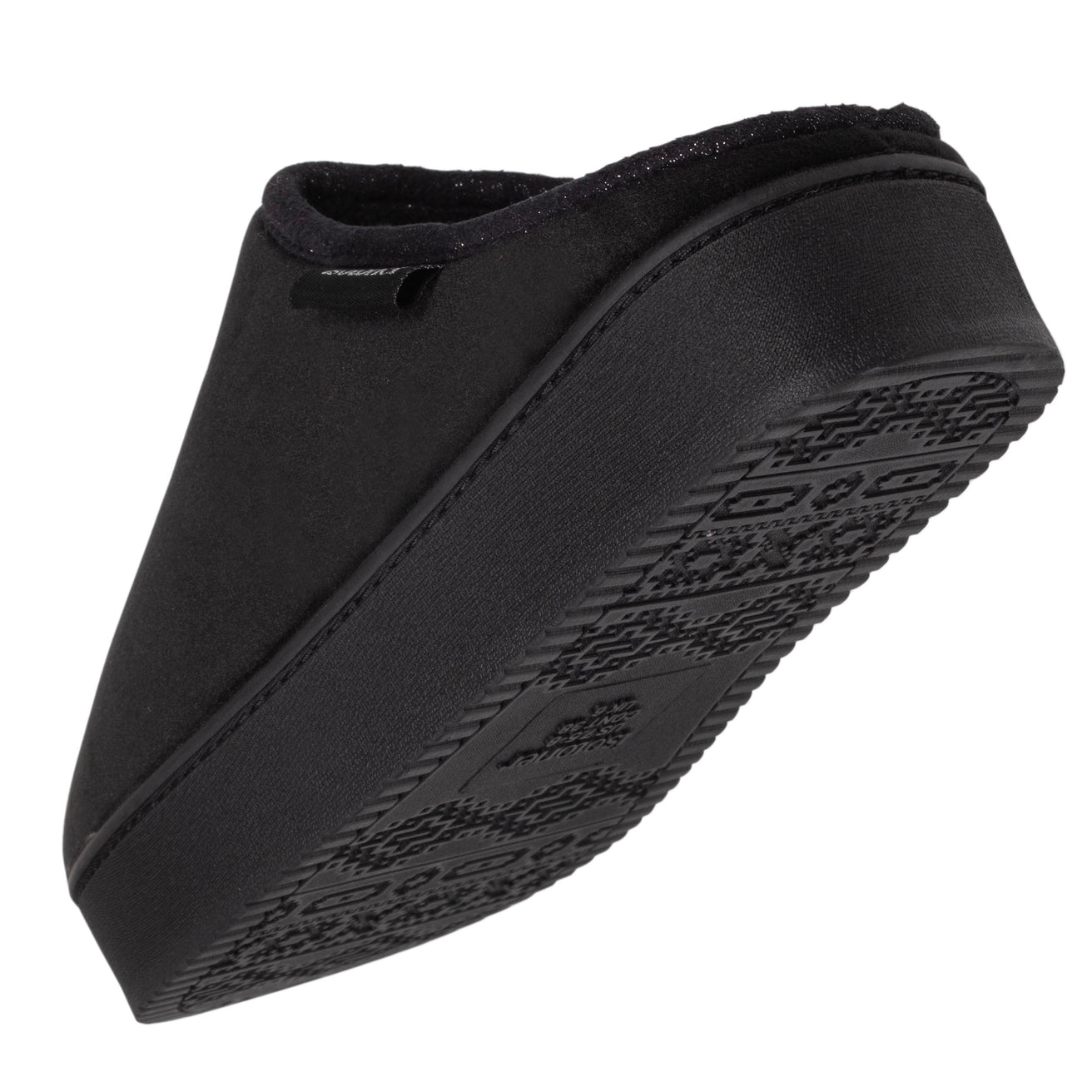 Zapatillas de casa chinelas plataforma Mujer Negro