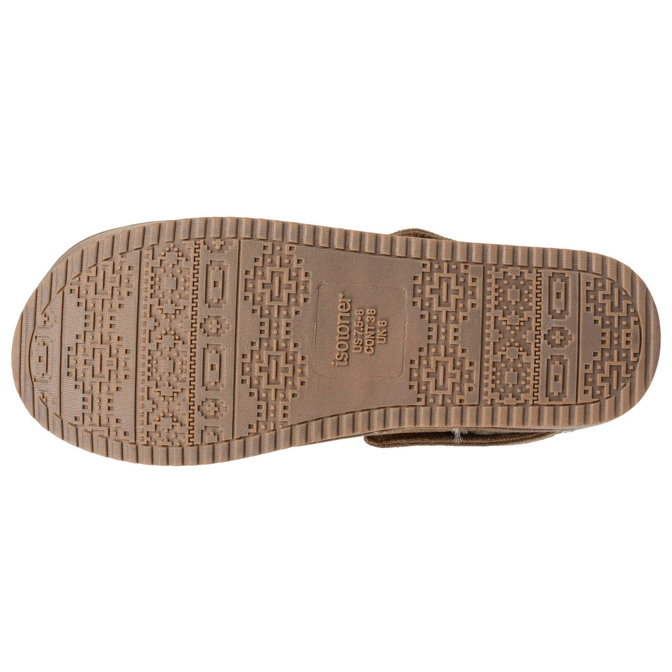 Zapatillas de casa plataforma de correa Mujer Camel