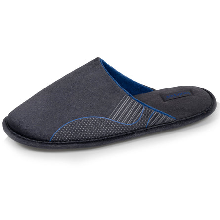 Zapatillas de casa Chinelas Hombre planas Azul Denim - Isotoner