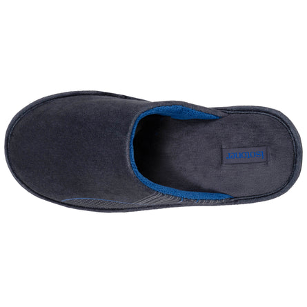 Zapatillas de casa Chinelas Hombre planas Azul Denim - Isotoner