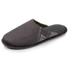Chaussons-mules-plates-Homme-Gris-chine-Isotoner-98205_GRC_1