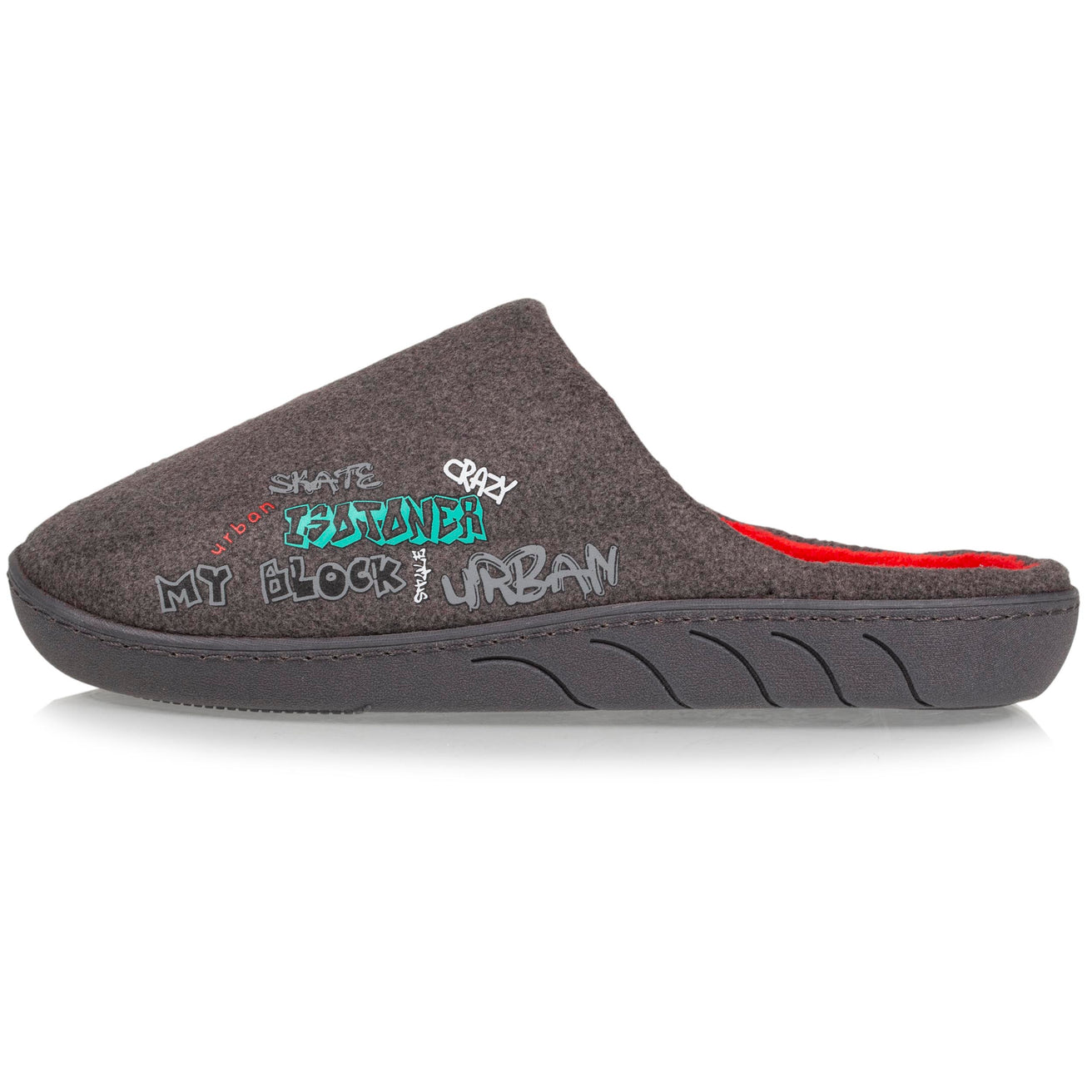 Zapatillas de casa chinelas Junior Gris Oscuro