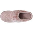 Zapatillas de casa chinelas con tacón Mujer Blush
