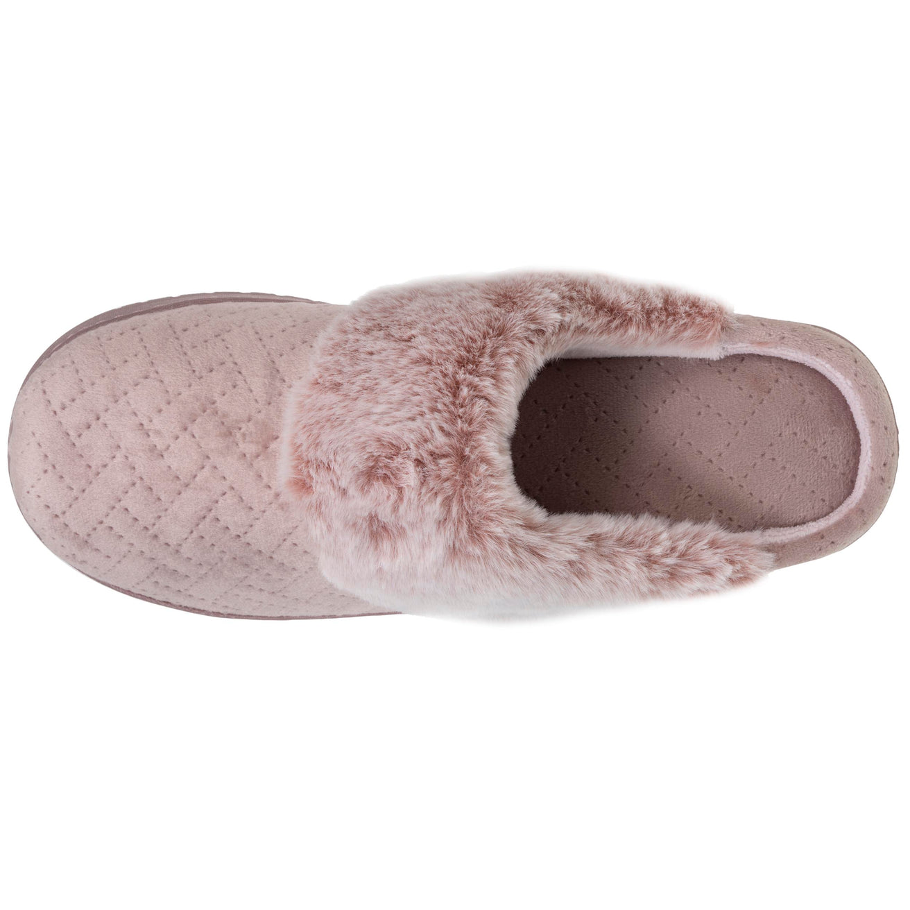 Zapatillas de casa chinelas con tacón Mujer Blush