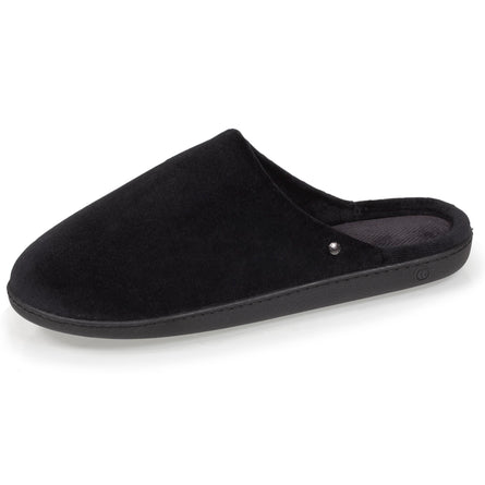 Zapatillas de casa chinelas Hombre Negro Chevrón - Isotoner