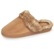 Zapatillas de casa chinelas recicladas Mujer Camel