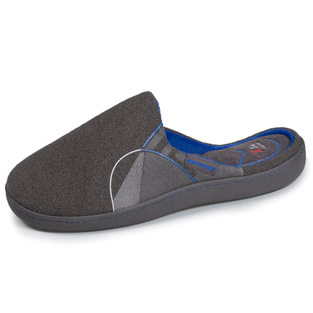 Zapatillas de casa chinelas XTRA confort Hombre Gris - Isotoner