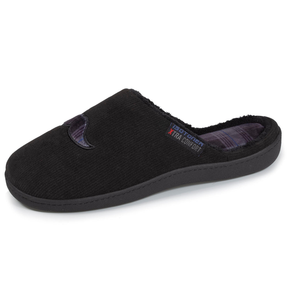 Zapatillas de casa XTRA Confort Hombre Negro - Isotoner