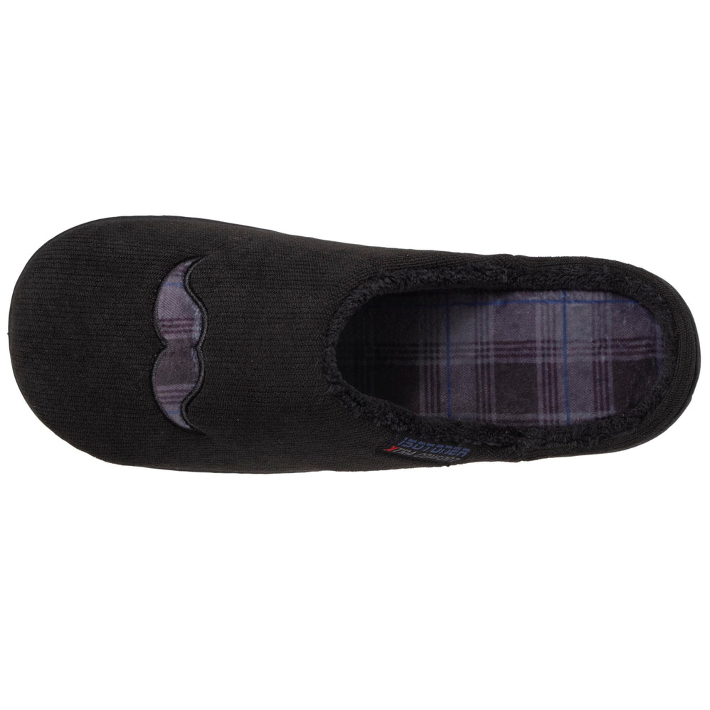Zapatillas de casa XTRA Confort Hombre Negro - Isotoner
