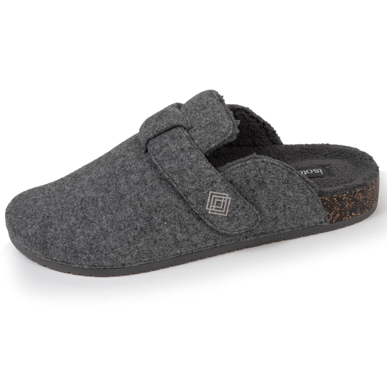 Zapatillas de casa zuecos Hombre Gris jaspeado