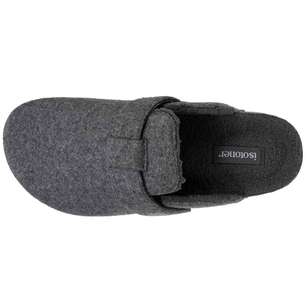 Zapatillas de casa zuecos Hombre Gris jaspeado - Isotoner