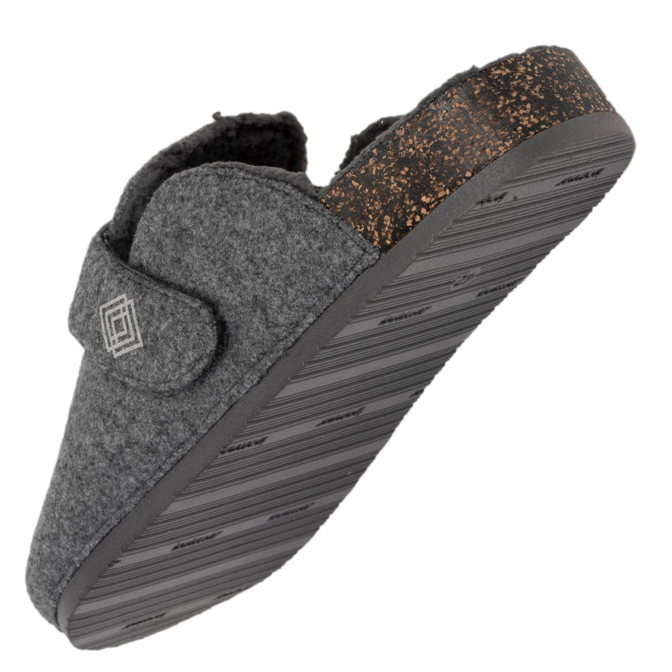 Zapatillas de casa zuecos Hombre Gris jaspeado