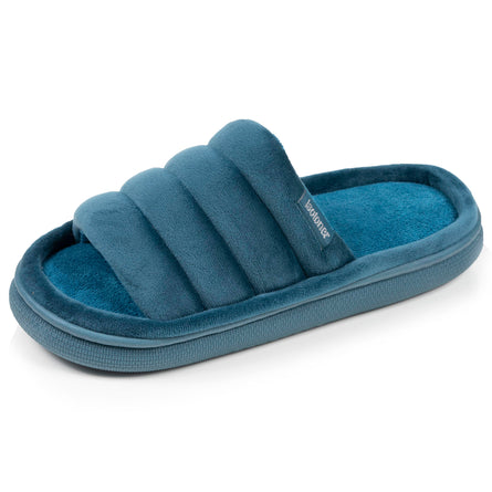 Zapatillas de casa sandalias BLOUP Mujer Azul pato - Isotoner