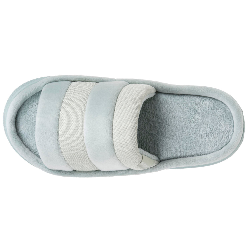 Zapatillas de casa sandalias BLOUP Mujer Verde almendra - Isotoner