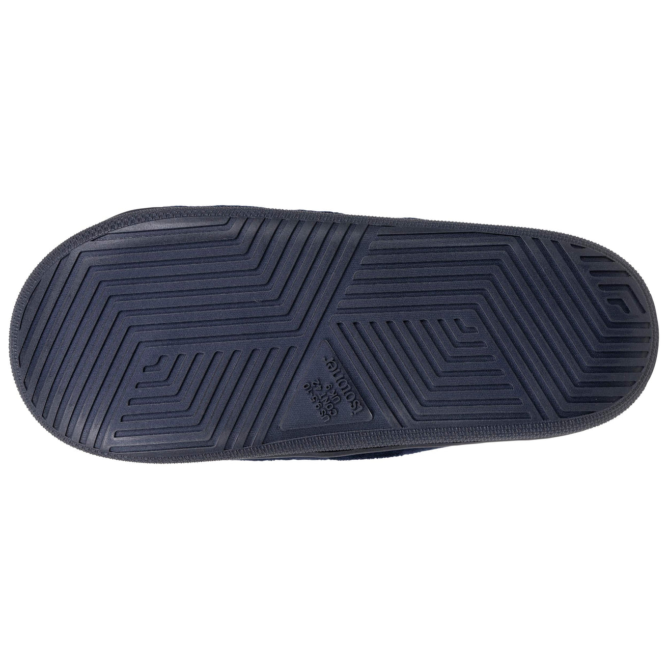 Zapatillas de casa Sandalias BLOUP Hombre Marino terciopelo