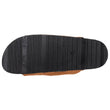 Zapatillas de casa Mujer Sandalias Sherpa Camel