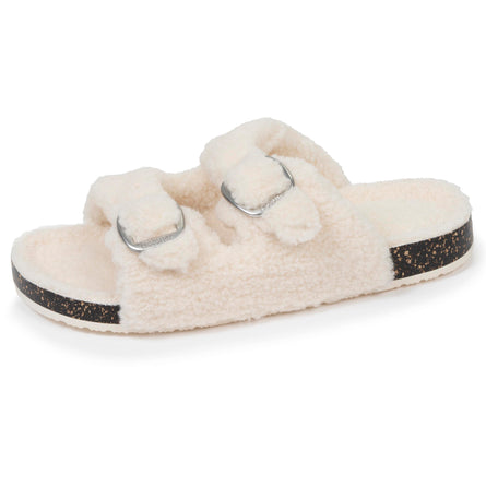 Zapatillas de casa sandalias Mujer Marfil - Isotoner