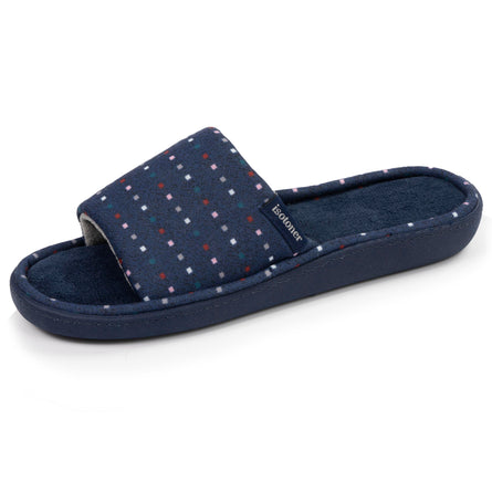 Zapatillas de casa sandalias Mujer Lunares pixel - Isotoner