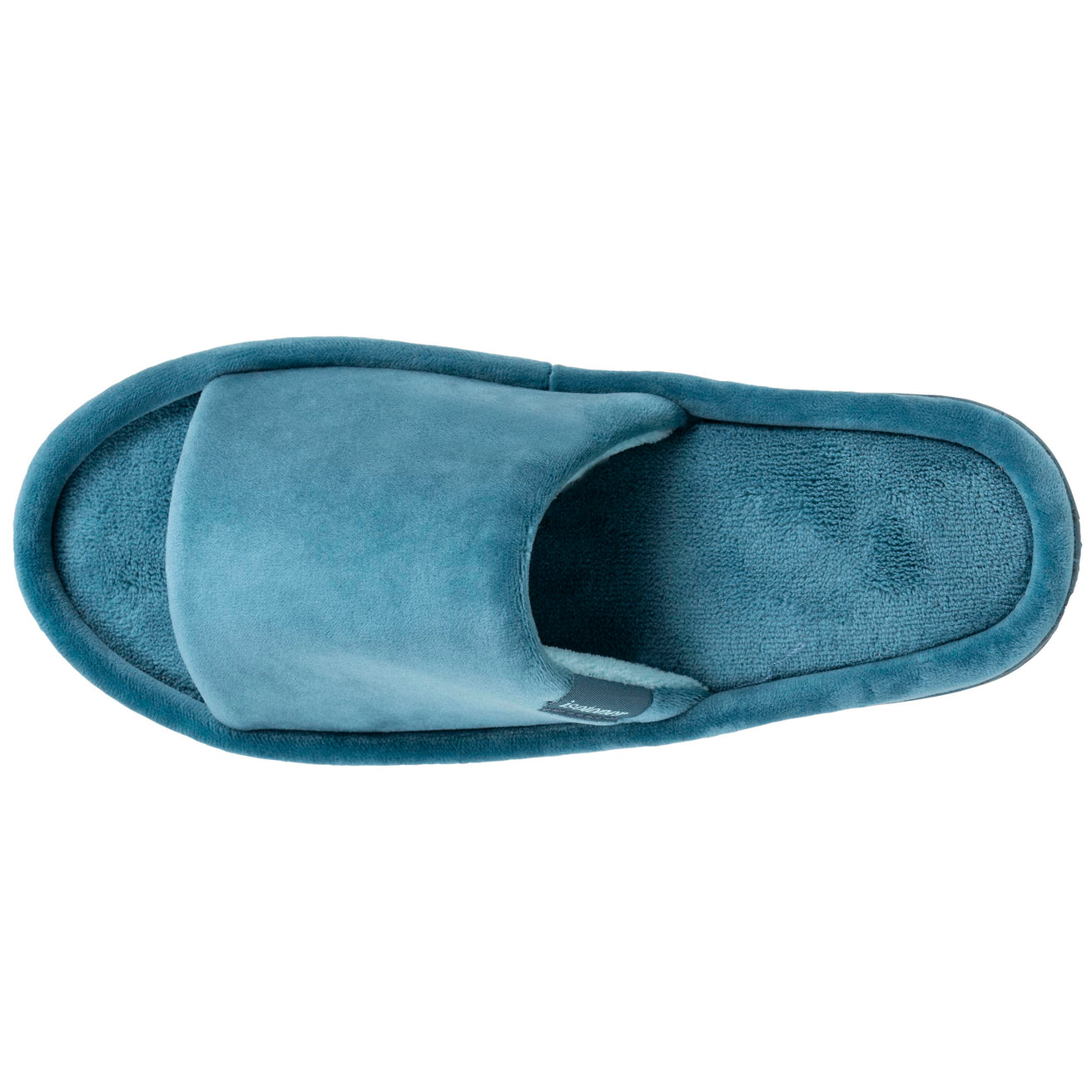 Zapatillas de casa sandalias plataforma Mujer Azul pato