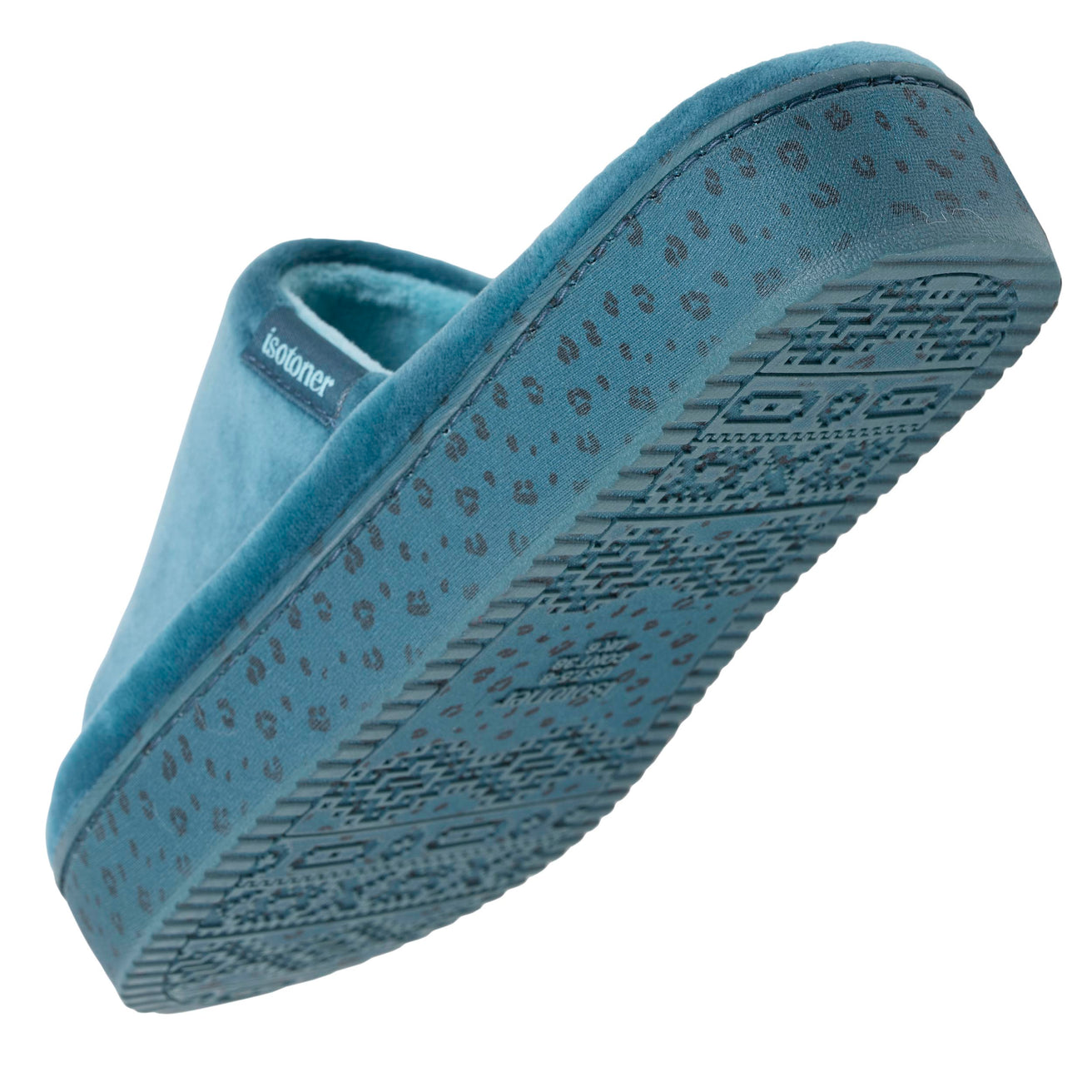 Zapatillas de casa sandalias plataforma Mujer Azul pato
