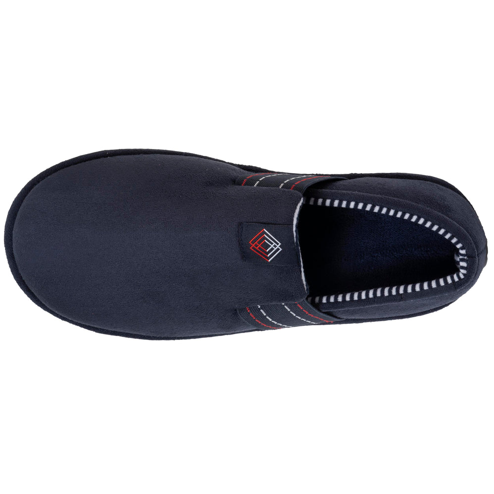 Zapatillas de casa Sin molestias Hombre costuras Marino - Isotoner