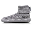 Zapatillas de casa escandinavas Mujer malla Gris