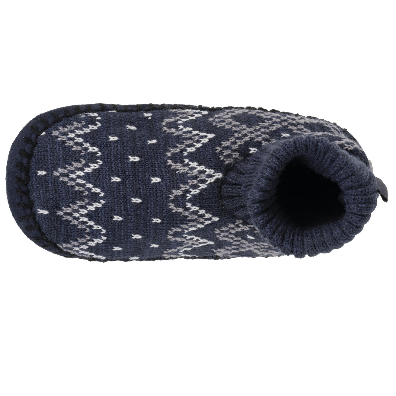 Zapatillas de casa escandinavas Hombre Jacquard Marino