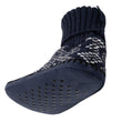 Zapatillas de casa escandinavas Hombre Jacquard Marino