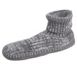 Zapatillas de casa escandinavas Hombre Malla Gris jaspeado