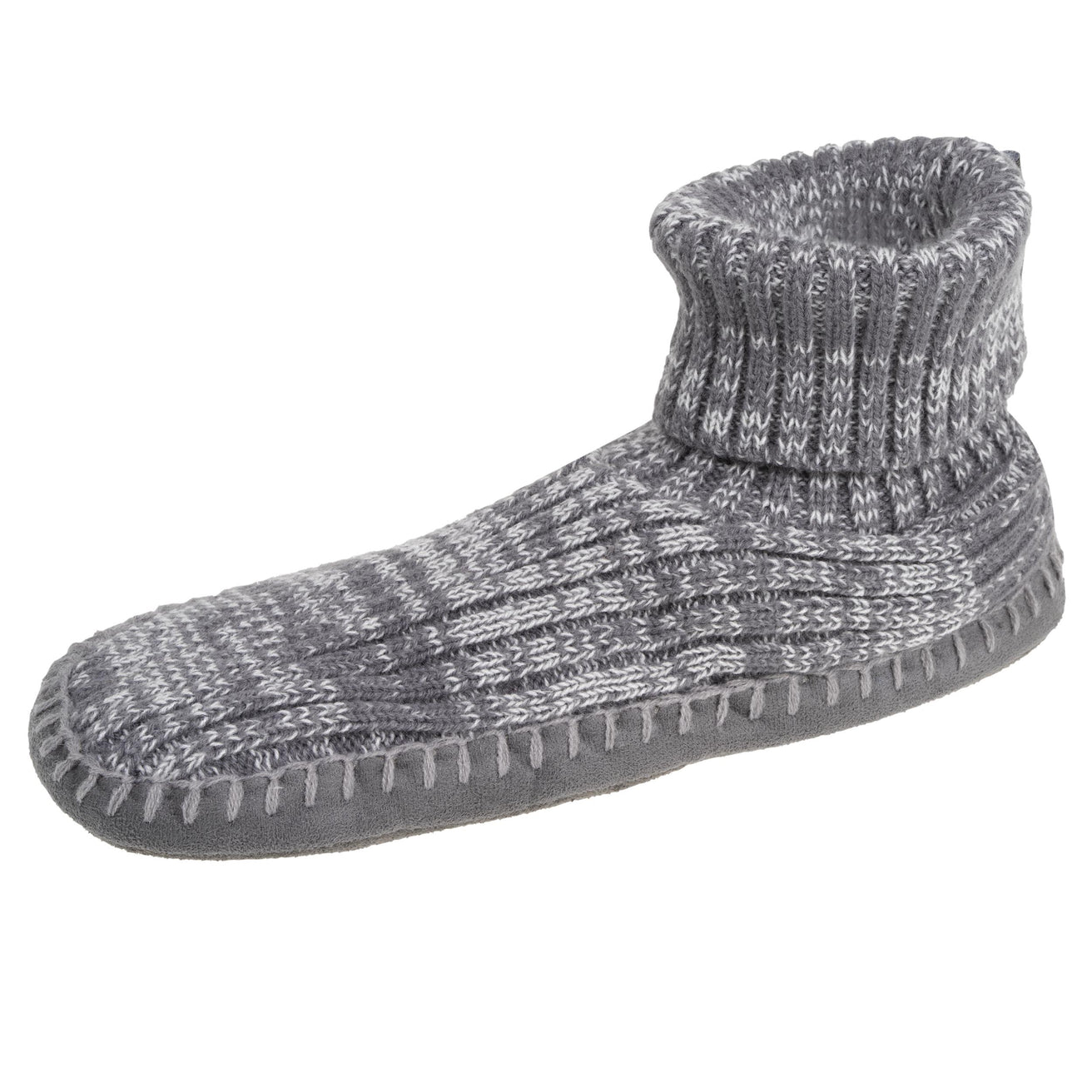 Zapatillas de casa escandinavas Hombre Malla Gris jaspeado