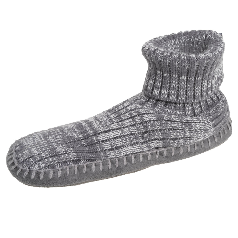 Zapatillas de casa escandinavas Hombre Malla Gris jaspeado - Isotoner