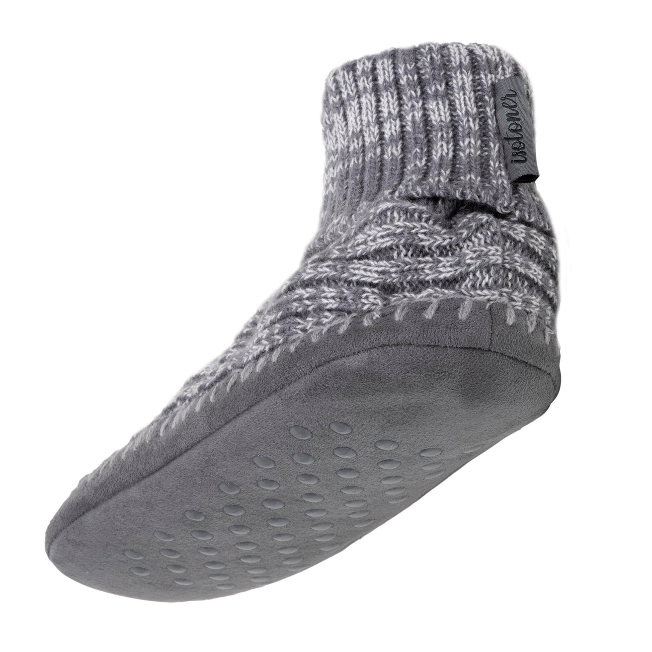 Zapatillas de casa escandinavas Hombre Malla Gris jaspeado