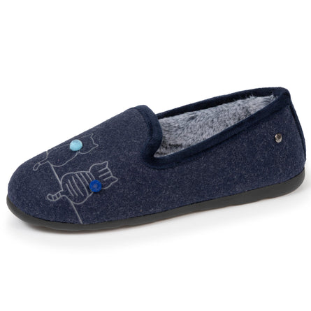Zapatillas de casa cerradas Mujer Azul - Isotoner