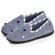 Zapatillas de casa cerradas Mujer Azul denim