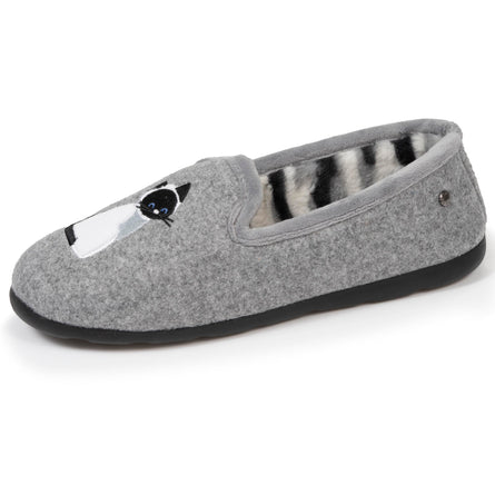 Zapatillas de casa cerradas Mujer Gris - Isotoner