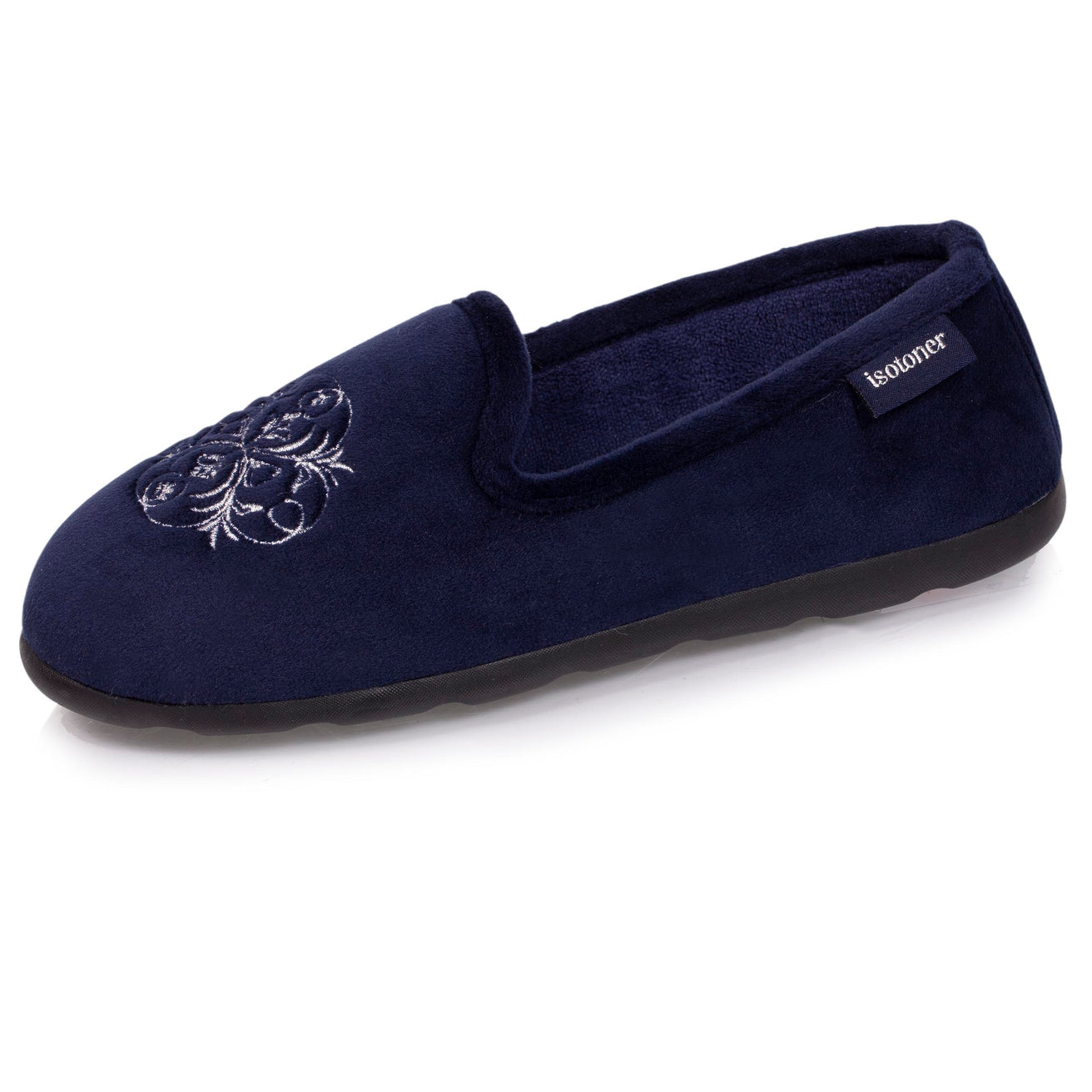 Zapatillas de casa cerradas Mujer Marino escudo