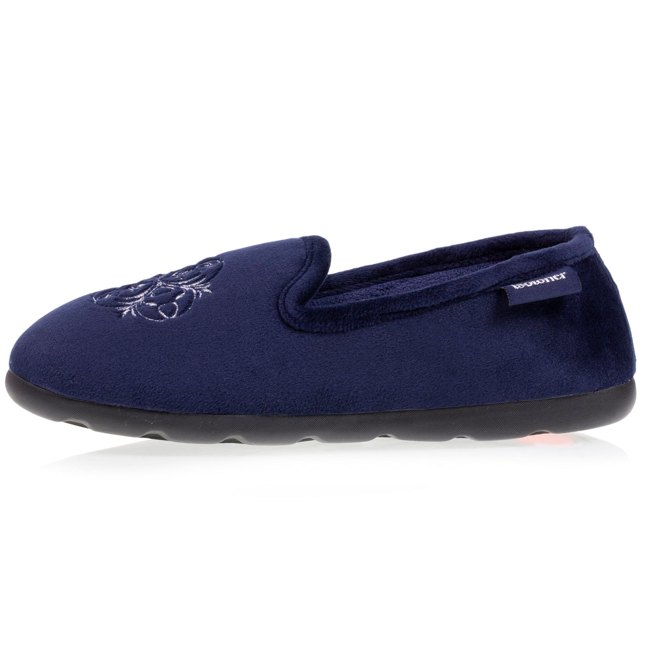 Zapatillas de casa cerradas Mujer Marino escudo