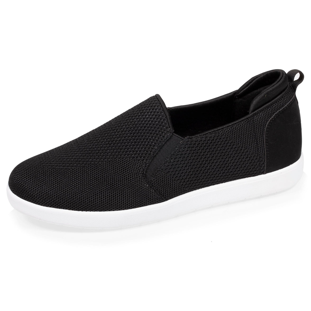 Tenis Hombre sin cordones Negro