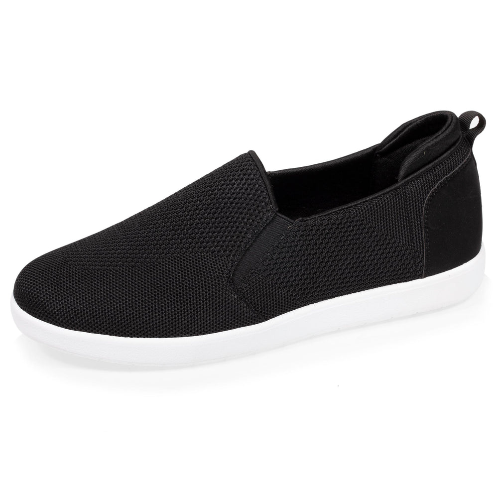 Tenis Hombre sin cordones Negro - Isotoner