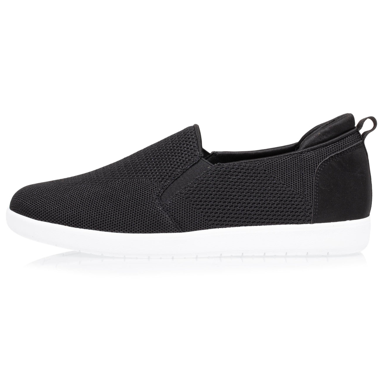 Tenis Hombre sin cordones Negro