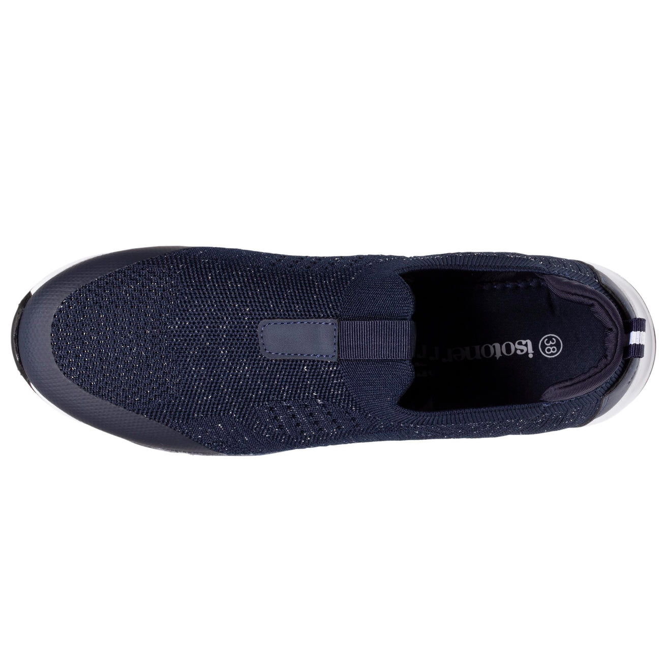 Calzado tenis Mujer sin cordones Azul Marino