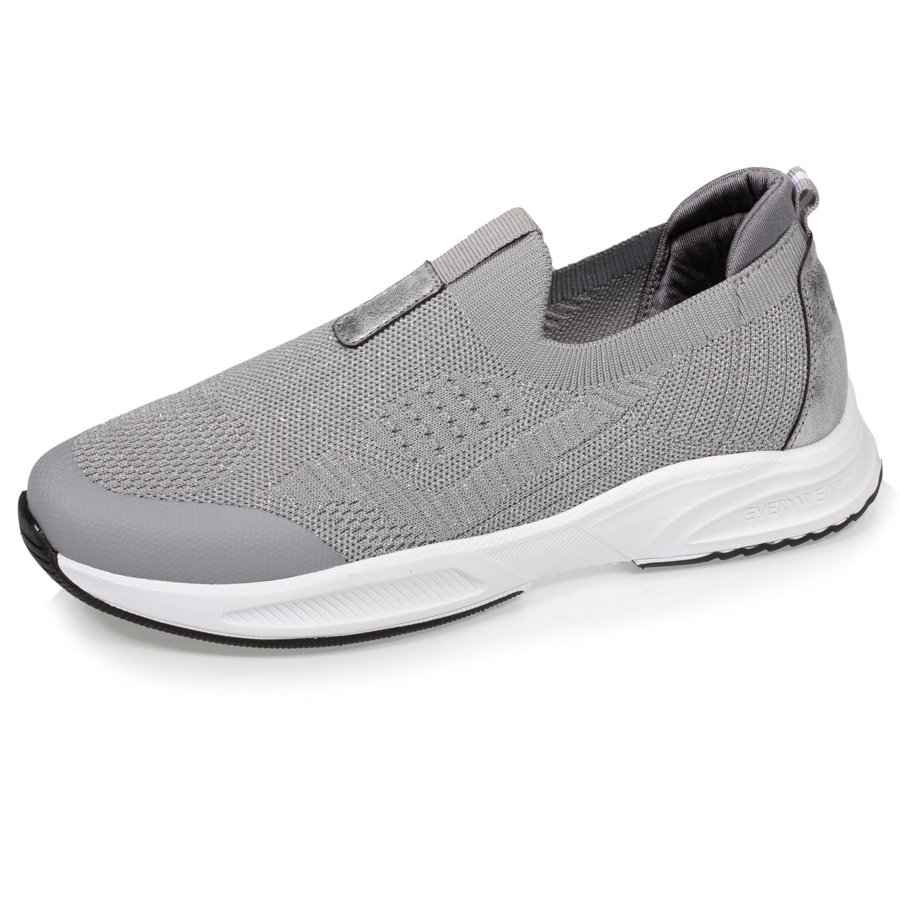Calzado tenis Mujer sin cordones Gris