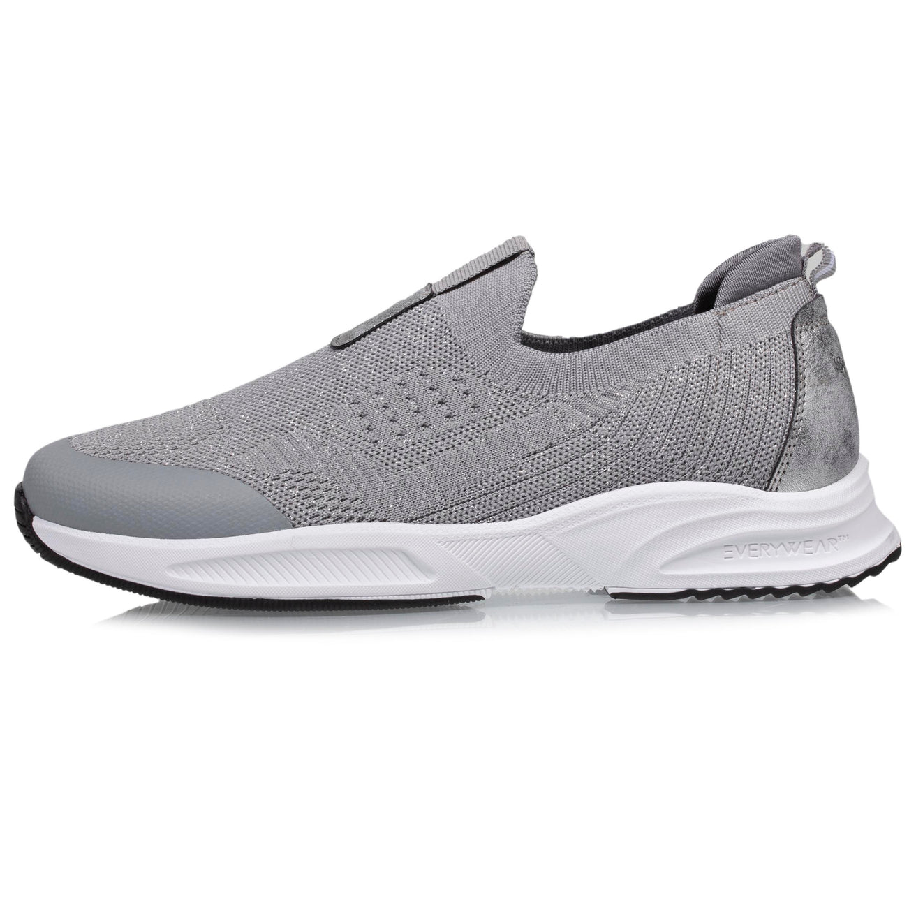 Calzado tenis Mujer sin cordones Gris
