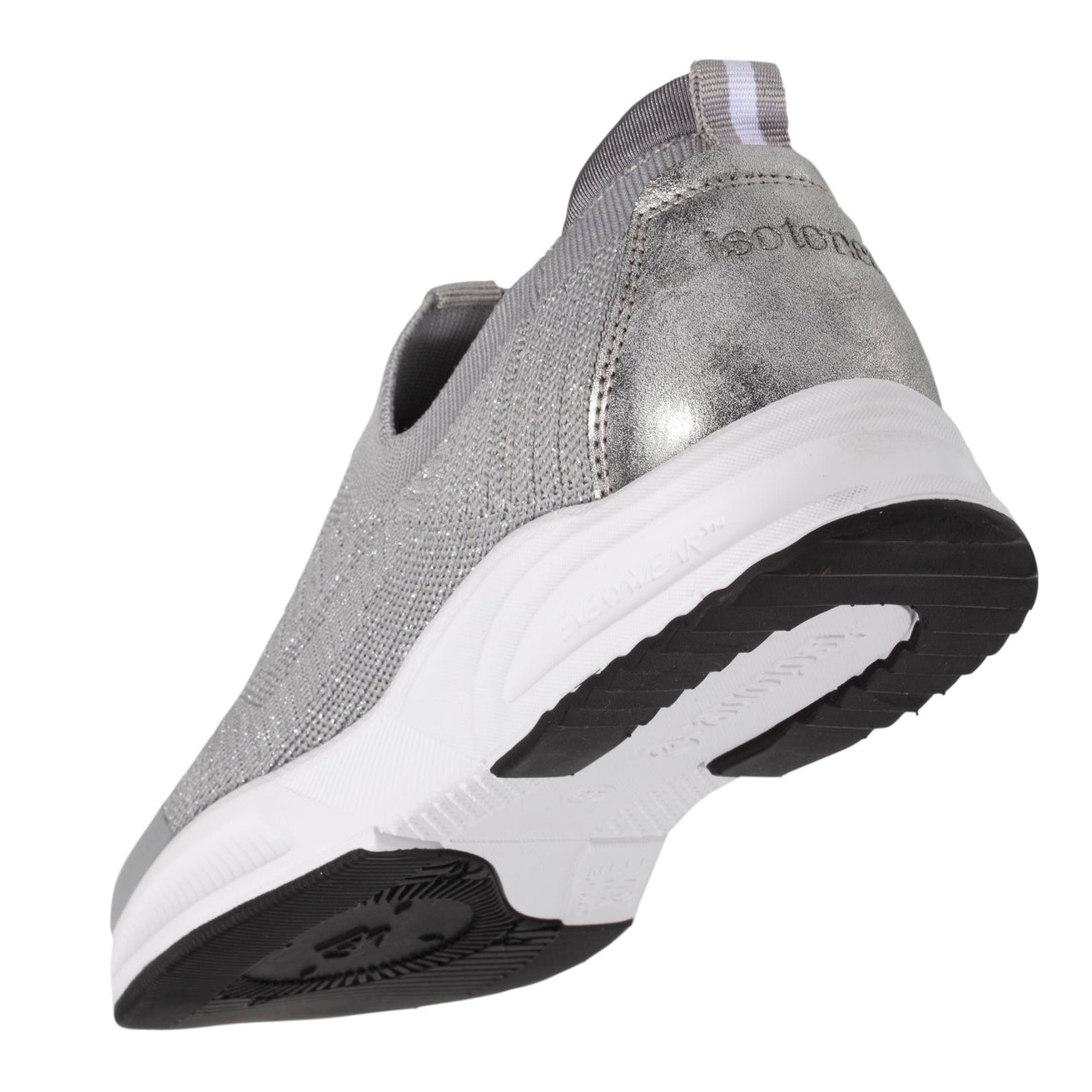 Calzado tenis Mujer sin cordones Gris