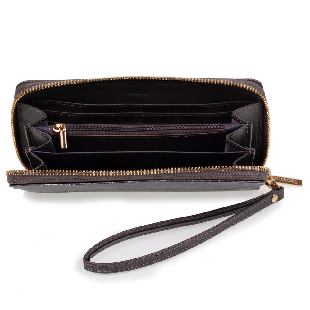 Cartera Mujer Gris - Isotoner