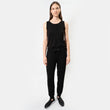 Camiseta sin mangas Mujer Negro