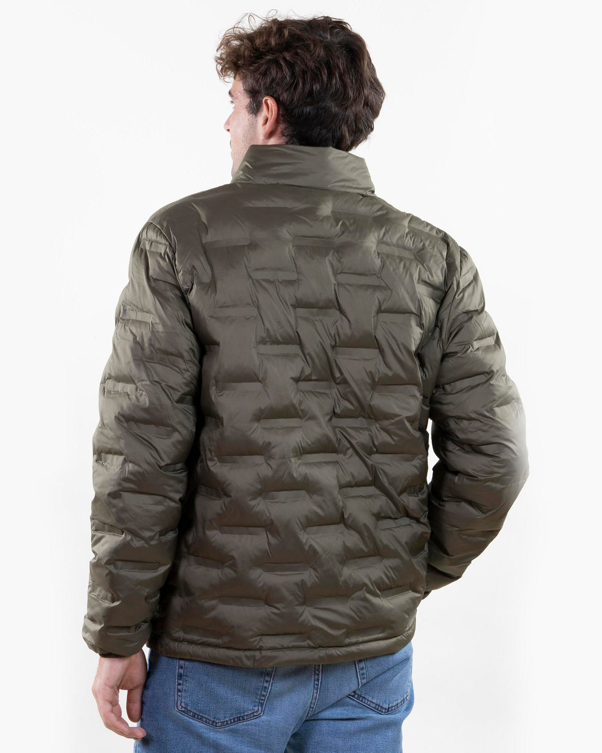 Chaquetón Hombre mangas largas Caqui