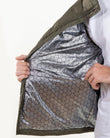 Chaquetón Hombre mangas largas Caqui