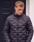 Chaquetón Hombre mangas largas Negro