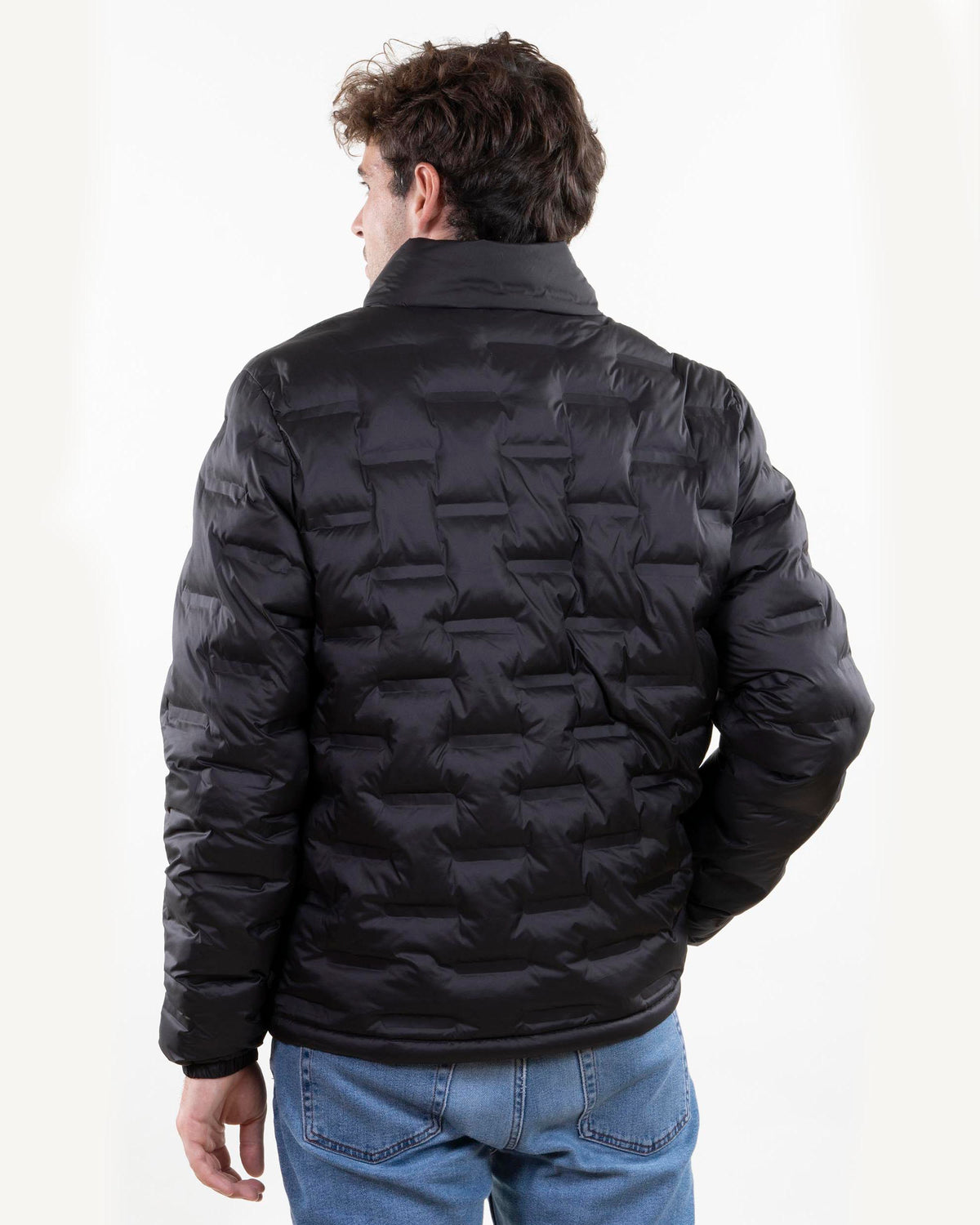 Chaquetón Hombre mangas largas Negro